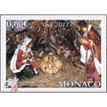 POSTCARD OF THE 2011 CHRISTMAS' S POSTAGE-STAMP