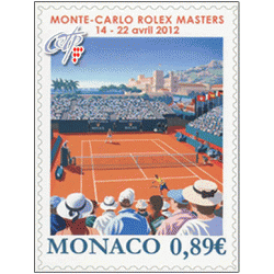 Postcard of the Monte-Carlo Rolex Masters 2012