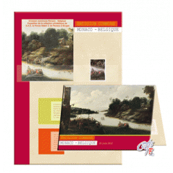 FOLDER OF THE JOINT ISSUE MONACO - BELGIUM