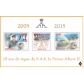 10 ANS DE RÈGNE DE S.A.S. LE PRINCE ALBERT II 10 ANS DE RÈGNE DE S.A.S. LE PRINCE ALBERT II