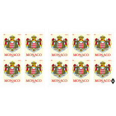 CARNET CRÈME AUTOCOLLANT DE 10 TIMBRES-POSTE À VALIDITÉ PERMANENTE POUR L'INTERNATIONAL