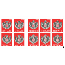 SELF-ADHESIVE BOOKLET OF 10 POSTAGE-STAMPS WITH PERMANENT VALIDITY PRIORITARY