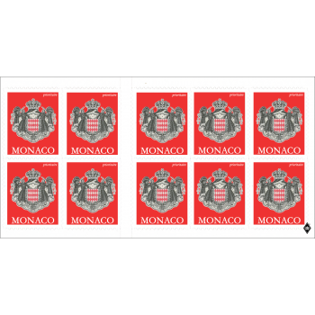 SELF-ADHESIVE BOOKLET OF 10 POSTAGE-STAMPS WITH PERMANENT VALIDITY PRIORITARY