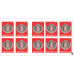 SELF-ADHESIVE BOOKLET OF 10 POSTAGE-STAMPS WITH PERMANENT VALIDITY PRIORITARY