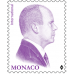 REPRINT OF THE PURPLE EFFIGY OF H.S.H. PRINCE ALBERT II