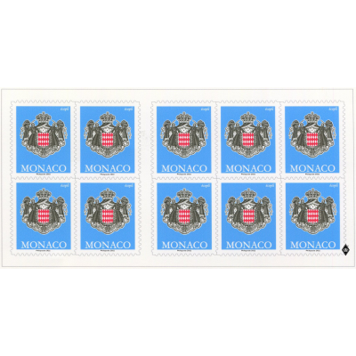 SELF-ADHESIVE BOOKLET OF 10 POSTAGE-STAMPS "ECOPLI" WITH PERMANENT VALIDITY