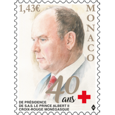 40 YEARS OF THE PRESIDENCY OF H.S.H. PRINCE ALBERT II AT THE MONACO RED CROSS