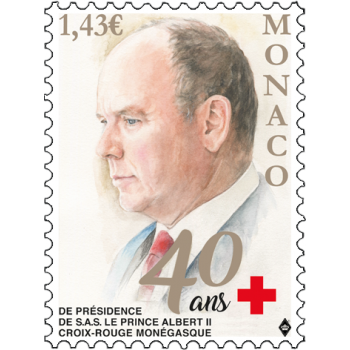 40 YEARS OF THE PRESIDENCY OF H.S.H. PRINCE ALBERT II AT THE MONACO RED CROSS