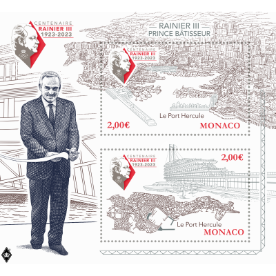 RAINIER III, PRINCE BUILDER - PORT HERCULE