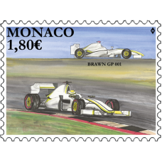 LEGENDARY RACE CARS  - BRAWN GP 001