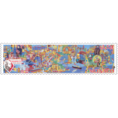 FRESCO OF THE ACHIEVMENTS OF PRINCE RAINIER III