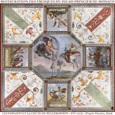 RESTAURATION DES FRESQUES DU PALAIS PRINCIER 