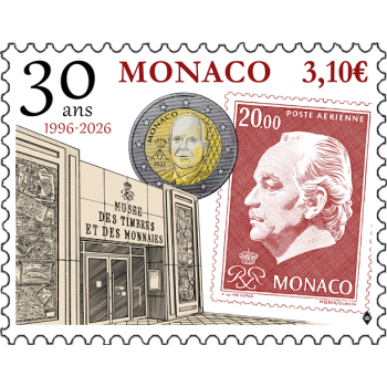 30 ANS DE L'OUVERTURE DU MUSÉE DES TIMBRES ET DES MONNAIES