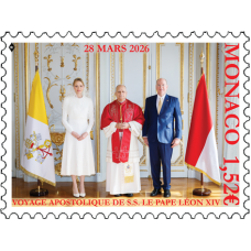 SOUVENIR DU VOYAGE APOSTOLIQUE DE S.S. LE PAPE LÉON XIV À MONACO