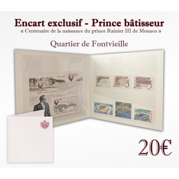 FOLDER "RAINIER III, PRINCE BUILDER - FONTVIEILLE"