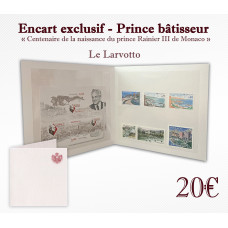 FOLDER "RAINIER III, PRINCE BUILDER - LARVOTTO"