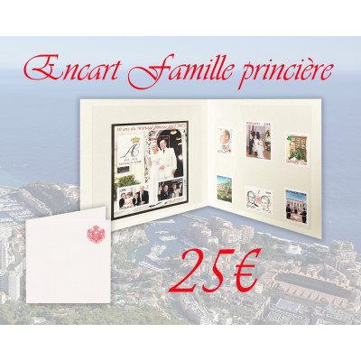 ENCART FAMILLE PRINCIÈRE - TIRAGE LIMITÉ